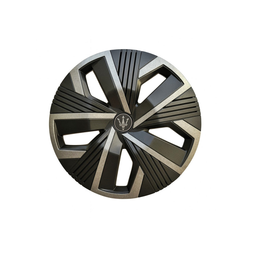 Set 4 capace roti Evo culoare negru gri antracit 16 inch