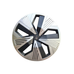 Set 4 capace roti Evo culoare argintiu negru 15 inch