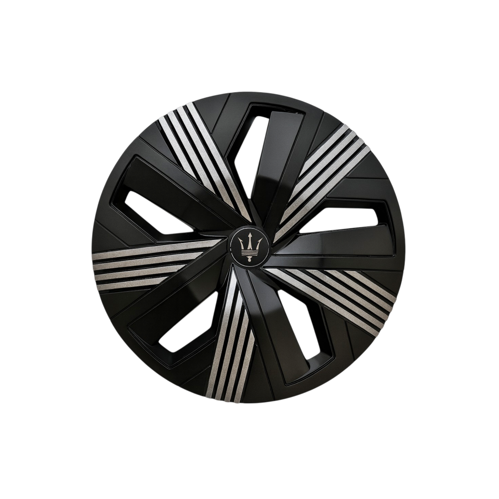 Set 4 capace roti Evo culoare negru gri antracit 15 inch