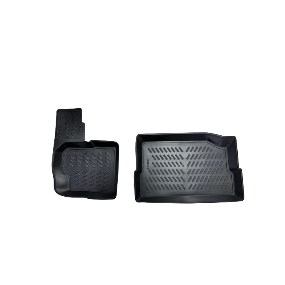 Covorase cauciuc stil tavita compatibile Seat Tarraco 2018-> Randul 3 de scaune
