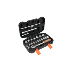 Trusa tubulare + antrenor YATO 38 bucati ,1/4" CR-V