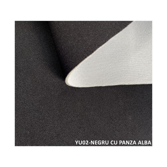 Rola material textil buretat pentru plafon si tapiterii auto 27,4metrix1,5metri PREMIUM Cod: YU02 NEGRU