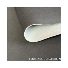 Rola material textil buretat pentru plafon si tapiterii auto 27,4metrix1,5metri PREMIUM Cod: YU03 GRI spre NEGRU
