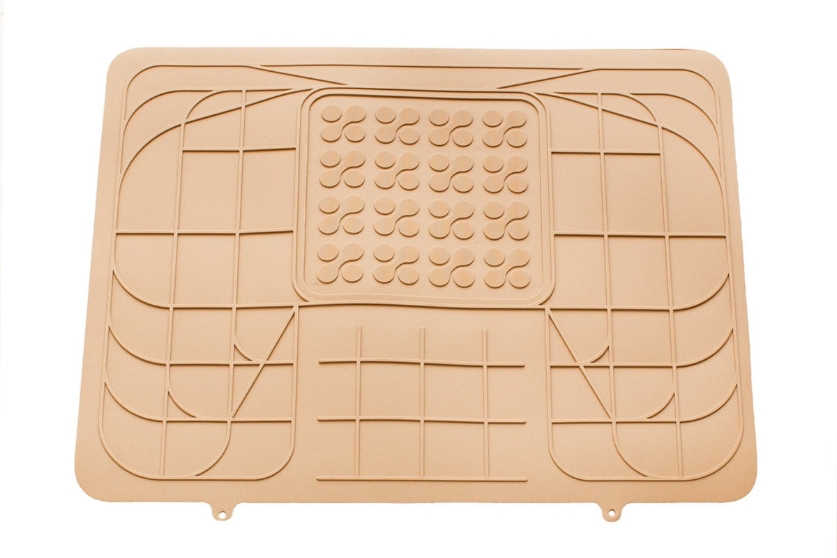 Covoras Auto Tunel Median Piesa a cincea, Bej 42 x 52,5 cm - Ajustabil