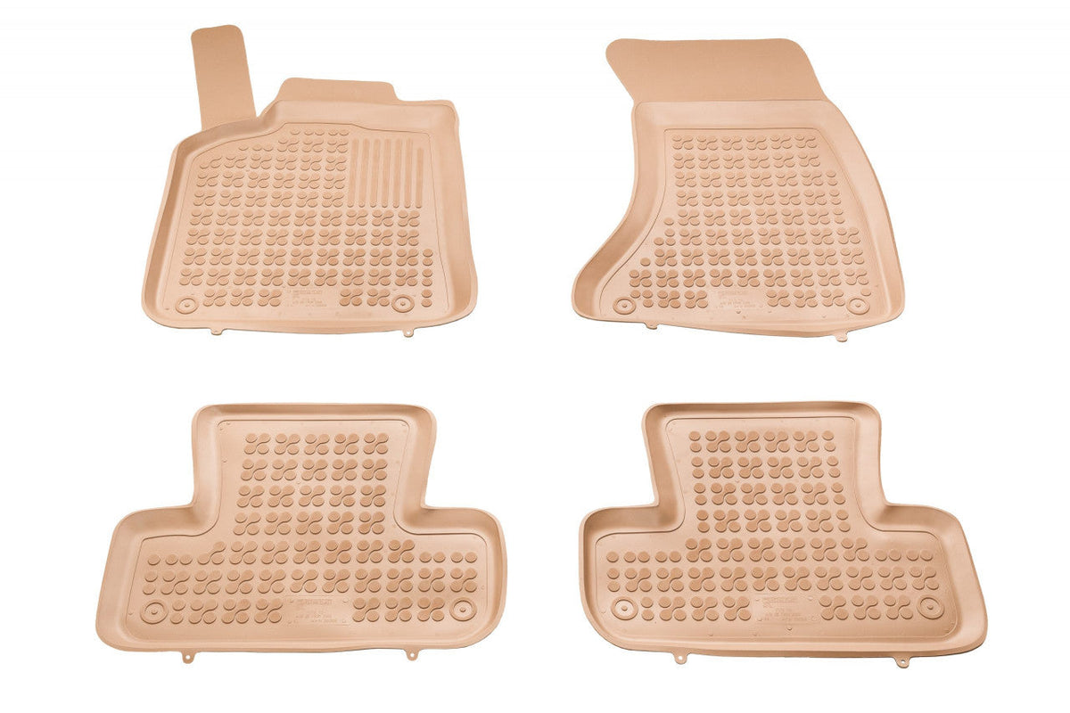 Covorase Presuri Auto Cauciuc Dedicate Bej Audi Q5 I 2008-2017