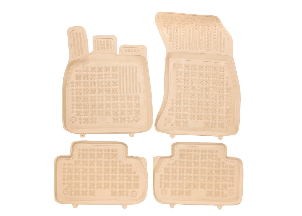 Covorase Presuri Auto Cauciuc Dedicate Bej Audi Q5 II SUV, Sportback Plug - in Hybrid 2017 ->