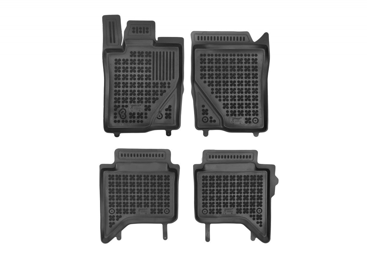 Covorase Presuri Auto Cauciuc Dedicate Ford RANGER VI cab dubla, versiuni Raptor, WildTruk 2022 - | VW AMAROK II cab dubla, PanAmericana 2022 -