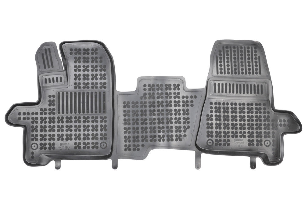 Covorase Presuri Auto Cauciuc Dedicate Ford TRANSIT IV fata, 2 loc , scaune individuale, cutie automata 2013 -