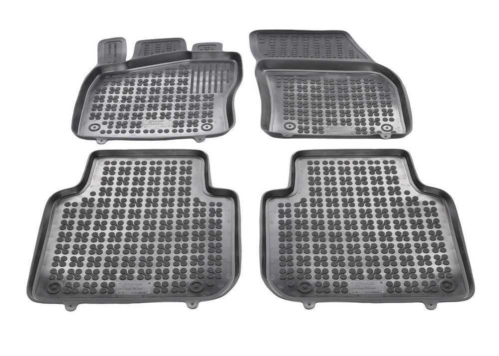 Covorase Presuri Auto Cauciuc Dedicate Seat TARRACO versiuni 5 loc, 7 loc (rand 3 scaune pliat) 2018 - | Skoda KODIAQ 2016 - | VW TIGUAN ALLSPACE 5 loc, 7 loc (rand 3 scaune pliat) 2017 - 2021, 2021 -